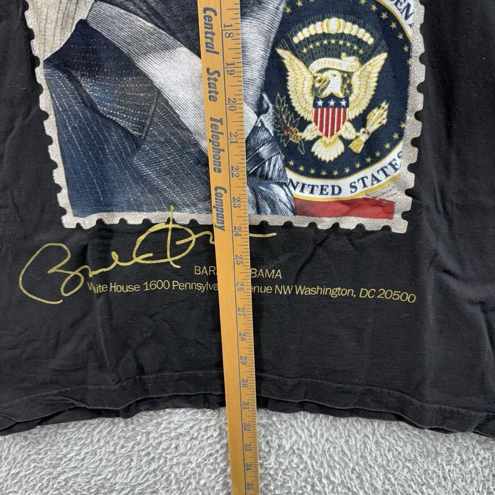 President Barack Obama 2009 Washington D.C. T-Shirt Mens 2XL Black Short Sleeve - Picture 6 of 8